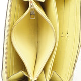 Portefeuille Zippy Louis Vuitton Jaune