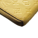 Portefeuille Zippy Louis Vuitton Jaune