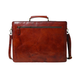 OxBlood Prestige Leather Briefcase