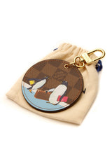 Illustre Manchot Bag Charm - Damier Ebene