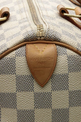 Speedy 30 Bag - Damier Azur