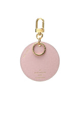 Big Wheel Bag Charm - Monogram/Rose Ballerine
