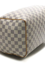 Speedy 30 Bag - Damier Azur