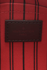 Pochette Neverfull - Toile Damier Ébène