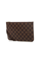 Pochette Neverfull - Toile Damier Ébène