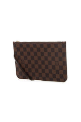 Pochette Neverfull - Toile Damier Ébène