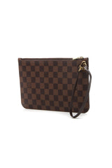 Pochette Neverfull - Toile Damier Ébène