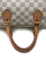 Speedy 30 Bag - Damier Azur