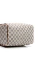 Speedy 30 Bag - Damier Azur