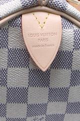 Speedy 30 Bag - Damier Azur