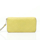 Portefeuille Zippy Louis Vuitton Jaune