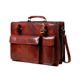OxBlood Prestige Leather Briefcase