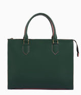 Sac à main de travail vert kaki pour femme