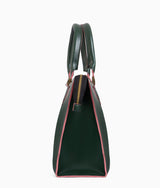 Sac à main de travail vert kaki pour femme