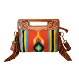 Canyon Trails Woven Fringe Crossbody