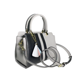 Monochrome Muse Structured Handbag