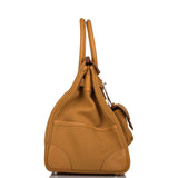 Hermès Birkin 35cm Désert/Sésame Swift et Toile Canvas "Cargo" Accastillage Palladium