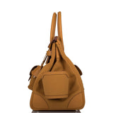 Hermès Birkin 35cm Désert/Sésame Swift et Toile Canvas "Cargo" Accastillage Palladium