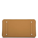 Hermes Birkin 35 Bronze D'Or Togo Palladium Hardware