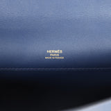 Hermes Kelly Cut Bleu Navy Swift Gold Hardware