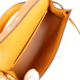 Hermes Kelly Sellier 20 Moutarde Chevre Palladium Hardware
