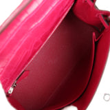 Hermès Kelly Retourné 25 Alligator Mat Framboise Accastillage Palladium