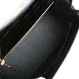 Hermès Kelly Sellier 25 Alligator Noir Brillant Accastillage Doré