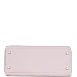 Hermes Kelly Retourne 28 Mauve Pale Clemence Palladium Hardware