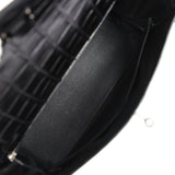 Hermes Kelly Retourne 32 SO Crocodile Niloticus Noir Mat Clous Dorés Noirs