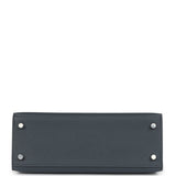 Hermes Kelly Sellier 25 Gris Misty Epsom Palladium Hardware