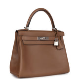 Hermès Kelly Retourne 28 Alezan Evercolor Quincaillerie Palladium