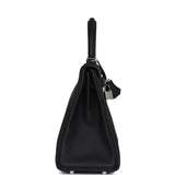 Hermès Kelly Retourné 28 Noir Togo Quincaillerie Palladium