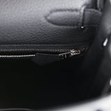 Hermès Kelly Retourné 28 Noir Togo Quincaillerie Palladium