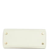Hermès Kelly Retourné 25 Mushroom Togo Accastillage Doré