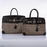 Hermes Birkin 30 Togo Et Laine Écossaise Laineuse Quincaillerie Palladium - 2006, J Carré