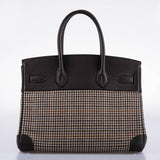 Hermes Birkin 30 Togo Et Laine Écossaise Laineuse Quincaillerie Palladium - 2006, J Carré
