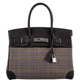 Hermes Birkin 30 Togo Et Laine Écossaise Laineuse Quincaillerie Palladium - 2006, J Carré