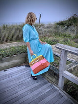 Hermès Birkin 35 Sellier "Sunrise" Rainbow Epsom Palladium Hardware - 2020, Y