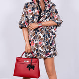 Hermes Kelly 32 Rouge Casaque Epsom leather Palladium Hardware - 2014, R