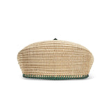 Hermes Wicker Fish Basket Crossbody, Vert Vertigo Swift with Palladium Hardware