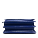 SAINT LAURENT Medium Sunset Shoulder Bag- Blue