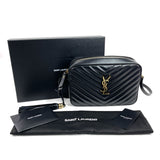 SAINT LAURENT Medium Monogram Lou Camera w/Gold