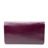 SAINT LAURENT Pochette Belle De Jour Monogramme Texturé Grand Modèle Bordeaux