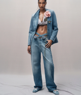 Blazer en jean Rose Carnivore