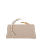 Party Wear Clutch -Beige