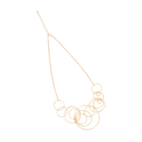 Trendy Geometric Circle Pendant Necklace