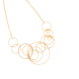 Trendy Geometric Circle Pendant Necklace
