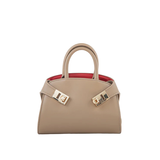 Satchel Shoulder Beige Bag