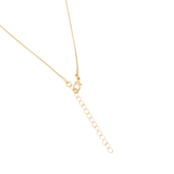 Layered Pendant Necklace – Golden Tone