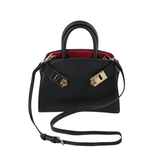 Satchel Shoulder Black Bag